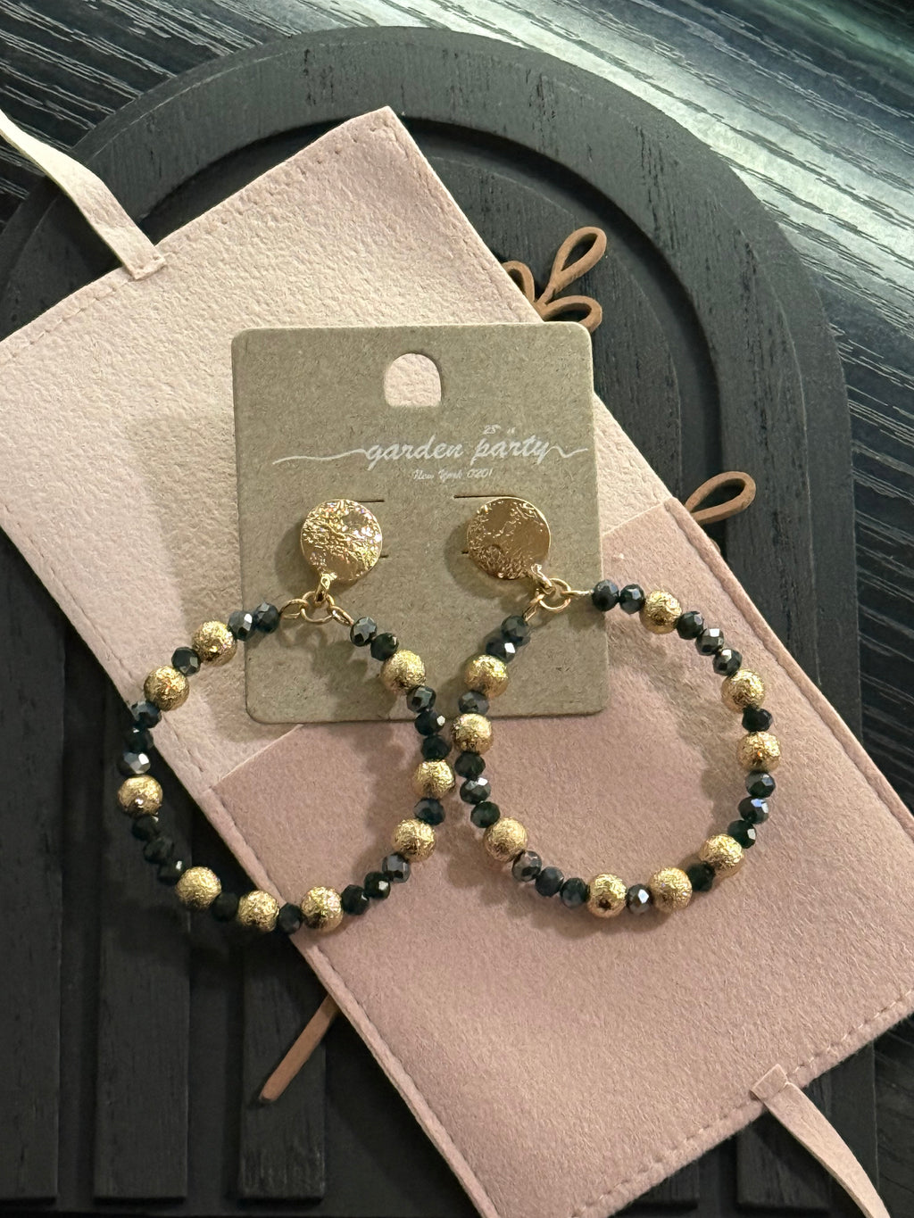 Teal Hoops