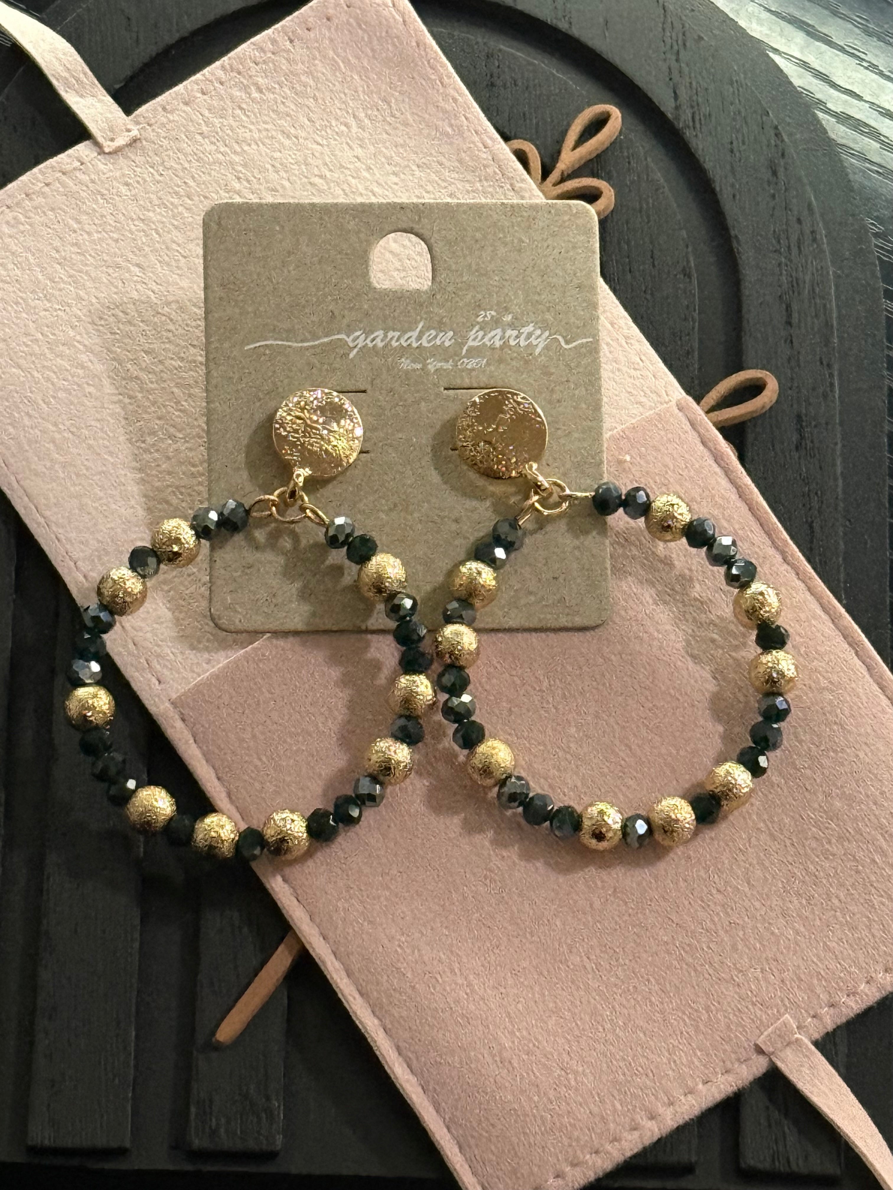 Teal Hoops